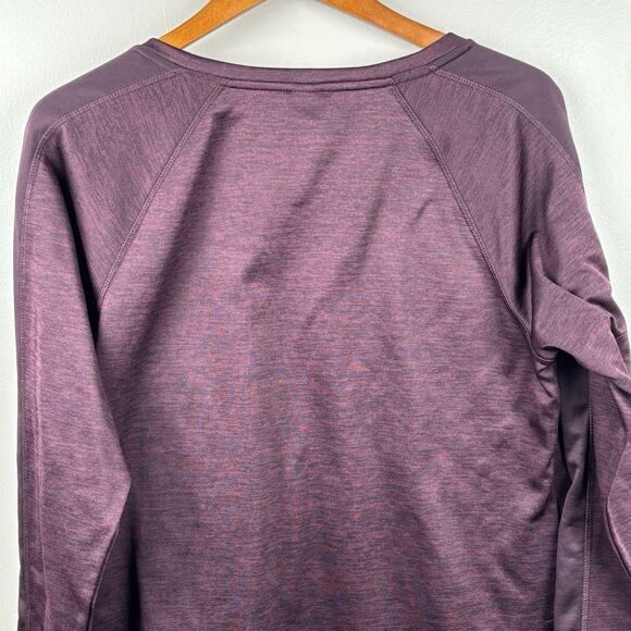 C9 By Champion Activewear Top Women's Large Long Sleeve Purple Swirl Thumb - Picture 9 of 9